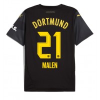 Dres Borussia Dortmund Donyell Malen #21 Preč 2024-25 Krátky Rukáv